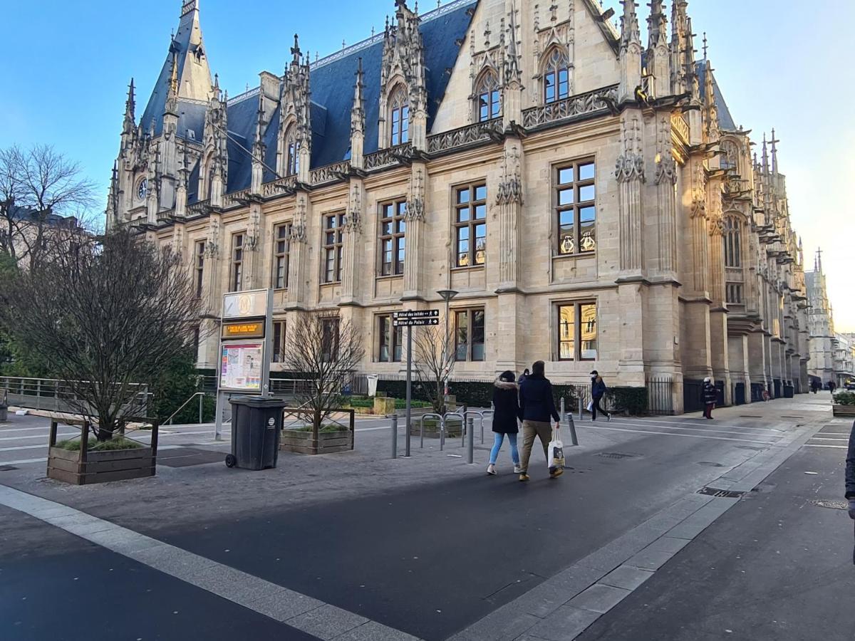 Rouen Hyper Centre Ville Palais De Justice Luaran gambar